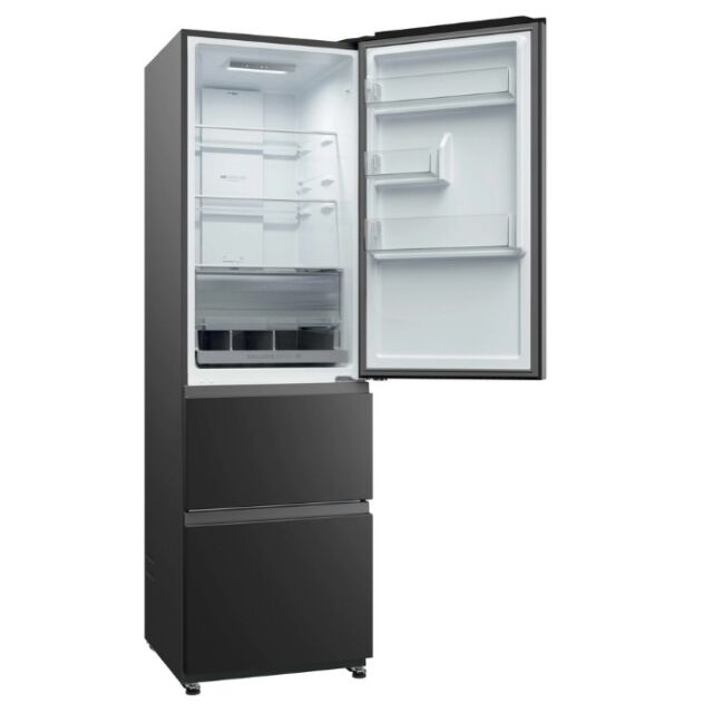 Haier HTR3518ENMTK 60/40 Fridge Freezer - Black