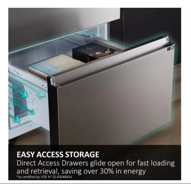 Haier HTR3518ENMWK 60/40 Total Frost Free Fridge Freezer - White
