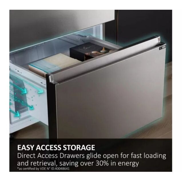 Haier HTR3518ENMWK 60/40 Total Frost Free Fridge Freezer - White