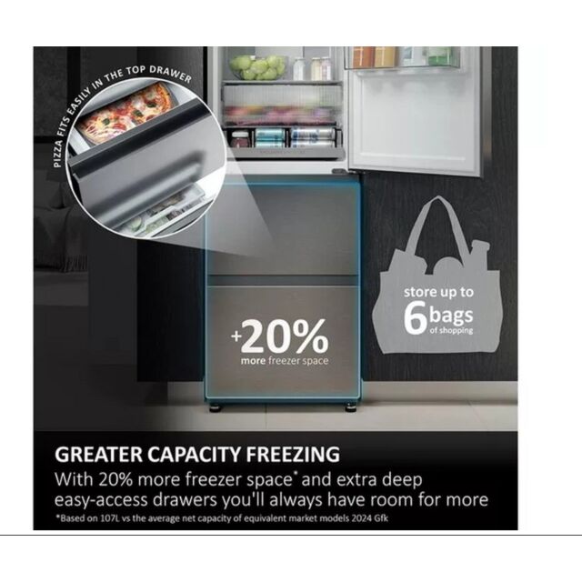 Haier HTR3518ENMWK 60/40 Total Frost Free Fridge Freezer - White