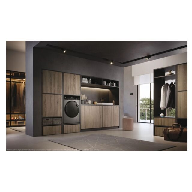 Haier HW100B14959S8U1 10Kg 1400 Spin Washing Machine - Graphite