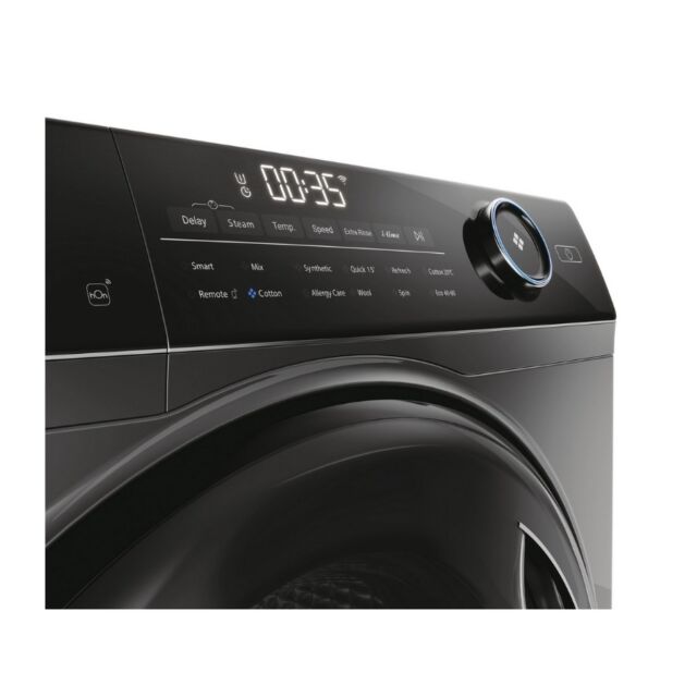 Haier HW100B14959S8U1 10Kg 1400 Spin Washing Machine - Graphite