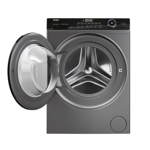 Haier HW100B14959S8U1 10Kg 1400 Spin Washing Machine - Graphite