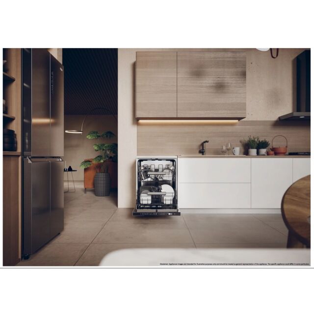 Haier XF 5C7M0W-80 Dishwasher - White - 15 Place Settings
