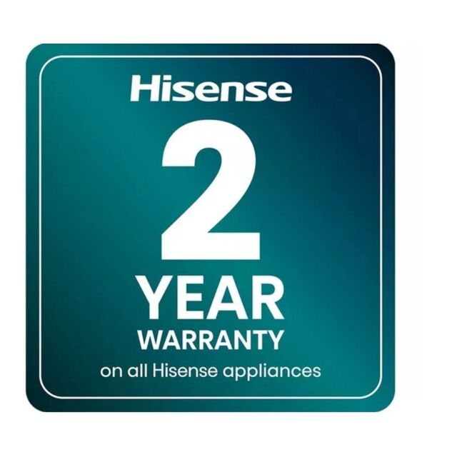 Hisense BI622ABPGUK Built In Electric Single Steam, Plug & Play Oven - Jet Black