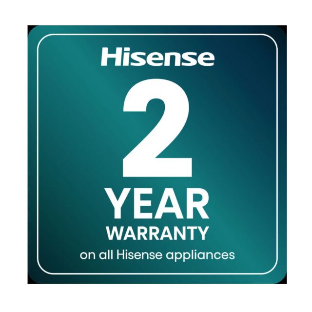 Hisense BUD714221CX 59.4cm Built Under Electric Double Oven - Black & Stainless Steel