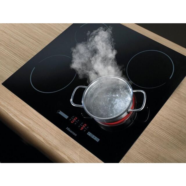 Hisense E6431C 59.5Cm Ceramic Hob - Black