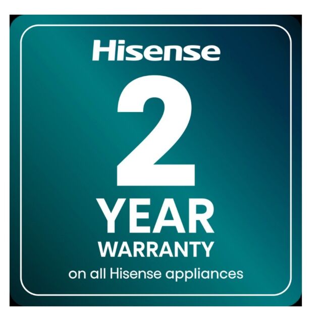 Hisense HDCEC5C10B 50Cm Double Oven Electric Cooker With Ceramic Hob - Black