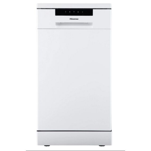 Hisense HS523E15WUK Slimline Dishwasher - White - 10 Place Settings