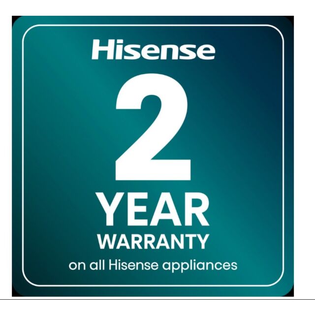 Hisense HS523E15WUK Slimline Dishwasher - White - 10 Place Settings