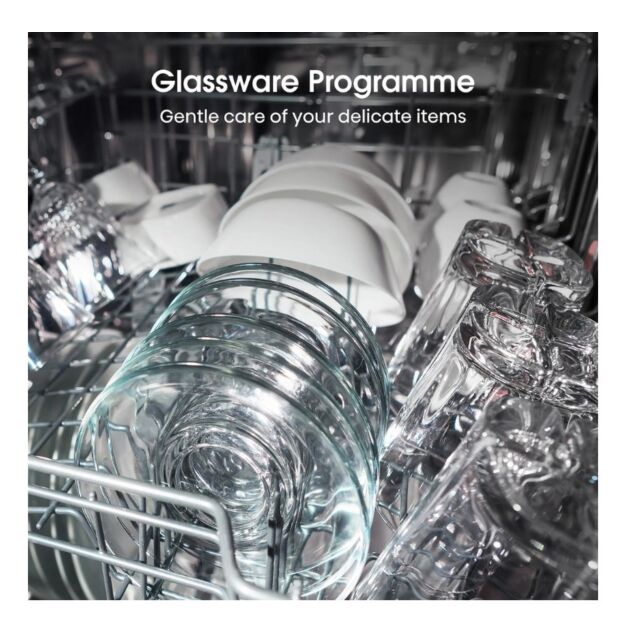 Hisense HS523E15WUK Slimline Dishwasher - White - 10 Place Settings