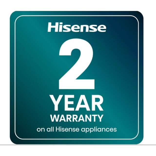 Hisense RB395N4BCE 60/40 Total No Frost Fridge Freezer - Stainless Steel