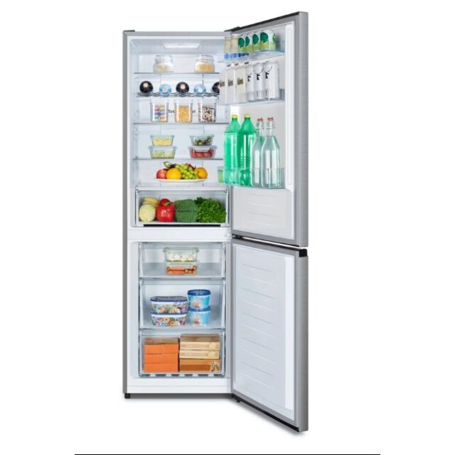 Hisense RB395N4BCE 60/40 Total No Frost Fridge Freezer - Stainless Steel