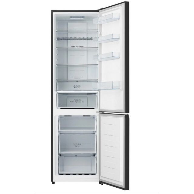 Hisense RB435N4BFE 59.5Cm 60/40 Total No Frost Fridge Freezer - Black
