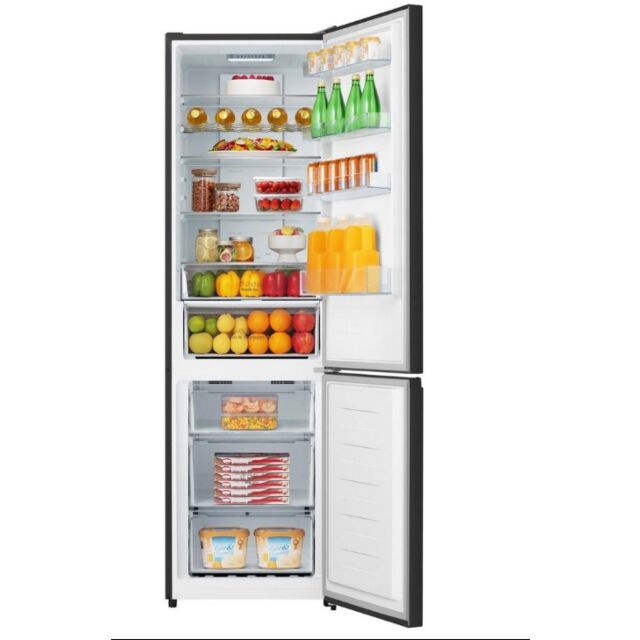 Hisense RB435N4BFE 59.5Cm 60/40 Total No Frost Fridge Freezer - Black