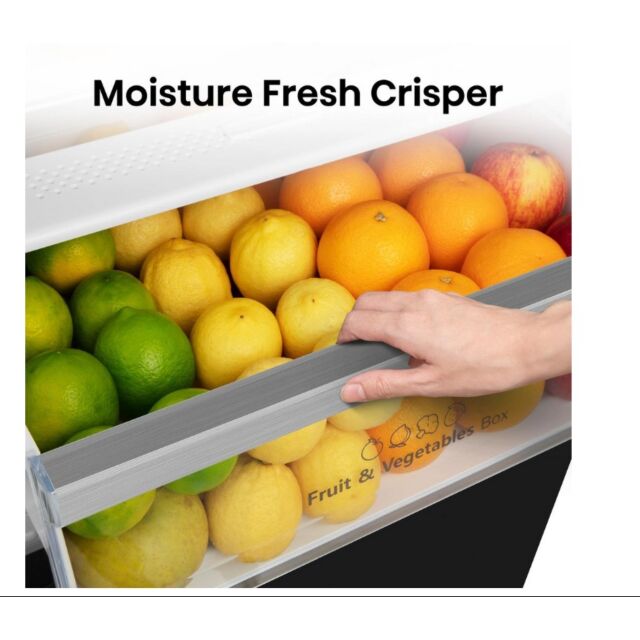 Hisense RB435N4BFE 59.5Cm 60/40 Total No Frost Fridge Freezer - Black