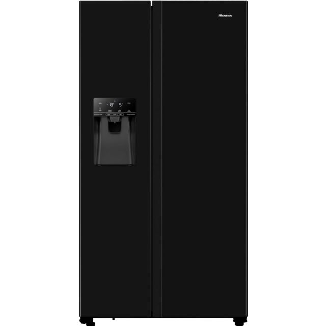Hisense RS694N4TBE 91Cm Fridge Freezer - Black
