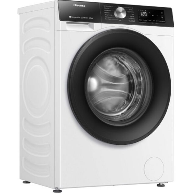 Hisense WD3S8043BW3 Wifi-Enabled 8Kg/5Kg 1400 Spin Washer Dryer - White