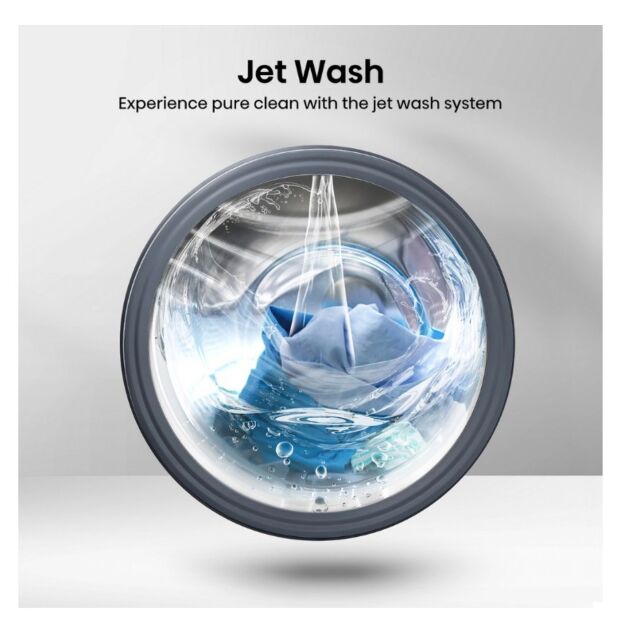 Hisense WF1Q7021BW 7Kg 1200 Spin, Steam Washing Machine - White