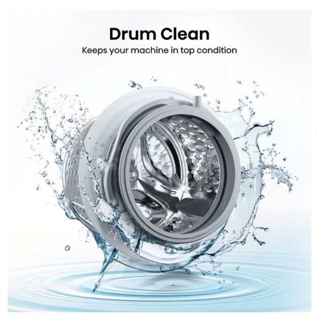 Hisense WF1Q8041BW 8Kg 1400 Spin, Steam Washing Machine - White