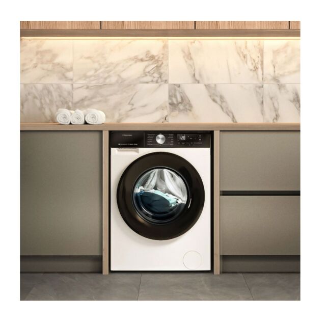 Hisense WF3S1043BW3 10.5Kg 1400 Spin Washing Machine - White