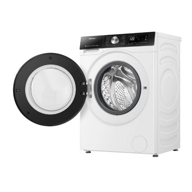 Hisense WF3S1043BW3 10.5Kg 1400 Spin Washing Machine - White