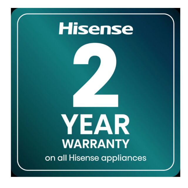 Hisense WF3S1043BW3 10.5Kg 1400 Spin Washing Machine - White