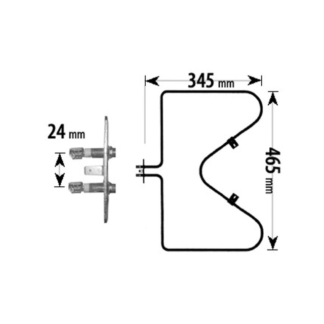 Nardi Cooker Oven Base Element 1400W ELE2046