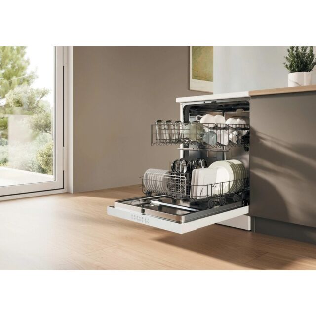 Hoover HFP 4D9F0W1-80 Hfp4d9f0w1-80 Dishwasher - White - 14 Place Settings