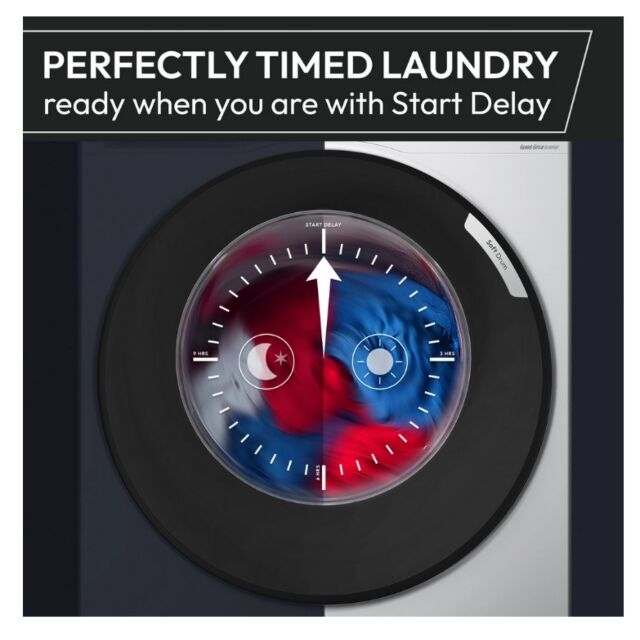 Hoover HGD 4109C-80 10kg 1400 Spin Washing Machine - White