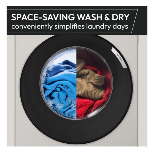 Hoover HGWD 485S8C-80 5Kg/1400 Spin Washer Dryer - White