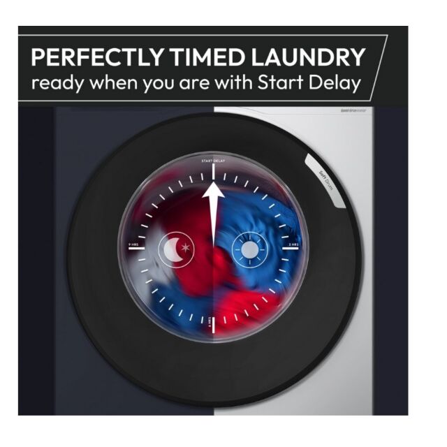Hoover HGWD 485S8C-80 5Kg/1400 Spin Washer Dryer - White