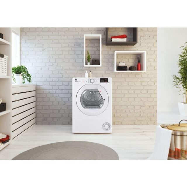 Hoover HLEC8DG 8Kg Condenser Tumble Dryer - White