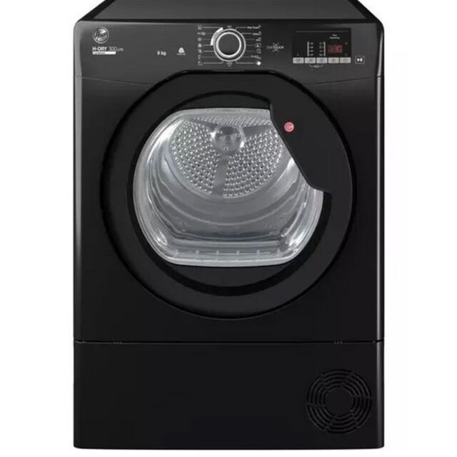 Hoover HLEC9DGB -80 9Kg Tumble Dryer - Black
