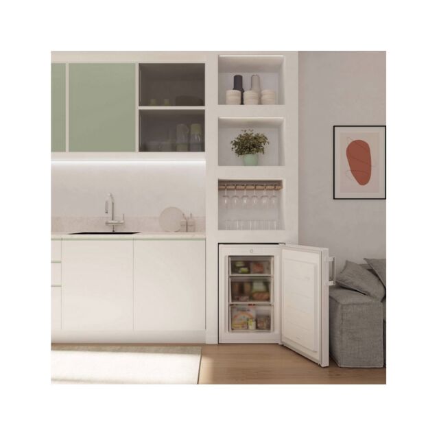 Hoover HONUQ2L58EWHK 54.5Cm Low Frost Undercounter Freezer - White