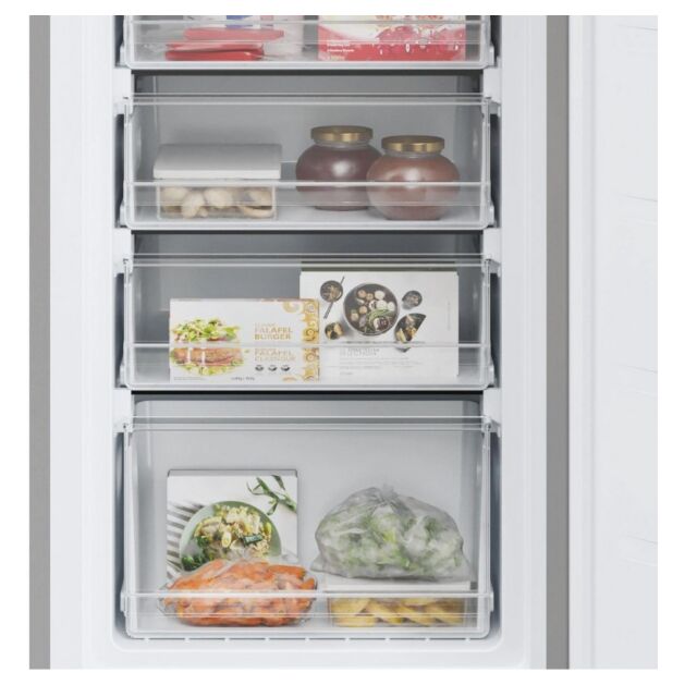 Hoover HVT3CLECKIHS-1 54.5Cm 50/50 Low Frost Fridge Freezer - Silver
