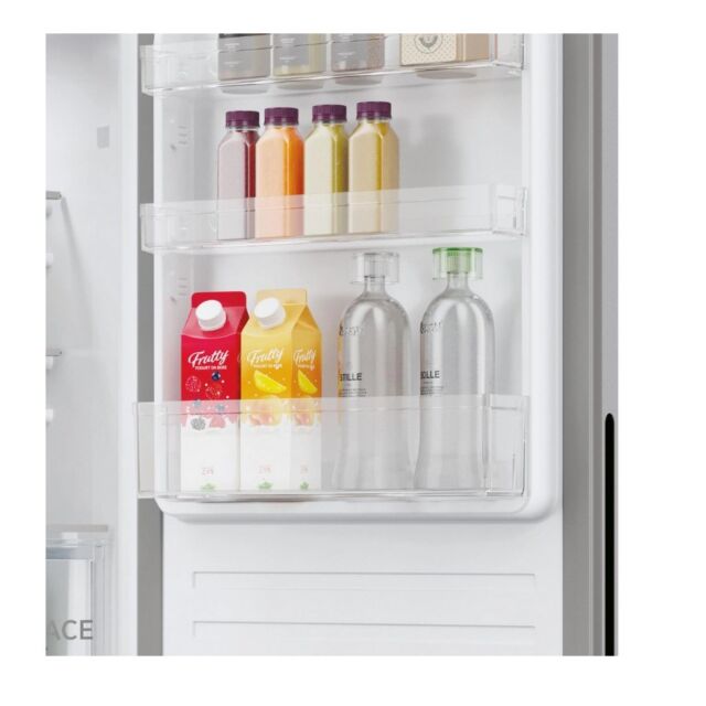 Hoover HVT3CLECKIHS-1 54.5Cm 50/50 Low Frost Fridge Freezer - Silver