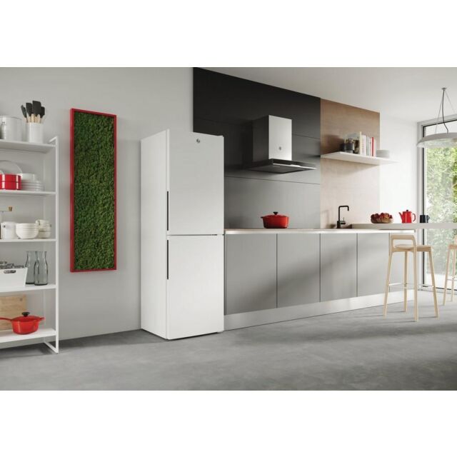 Hoover HVT3CLECKIHW 54.5cm Fridge Freezer - White