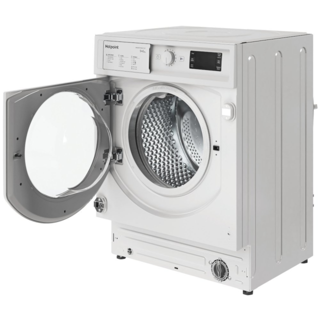 Hotpoint BIWDHG961485 9kg/6kg 1400 Spin Integrated Washer Dryer - White
