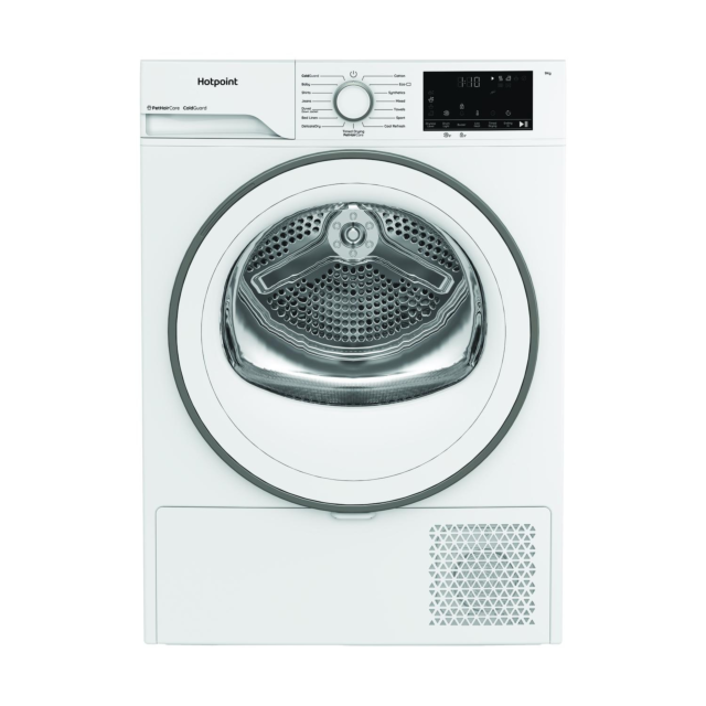 Hotpoint CHD93MWWUK 9Kg Heat Pump Tumble Dryer With Pethaircare - White