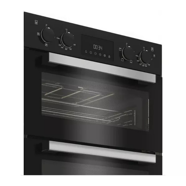 Hotpoint DIH 10D B Built In Electric Double Oven - Black