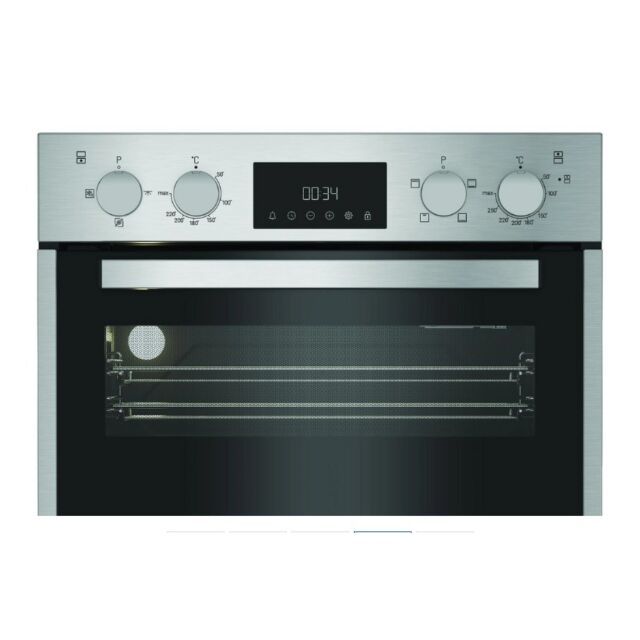 Hotpoint DIH10DIX 59.4Cm Built In Electric Double Oven - Silver
