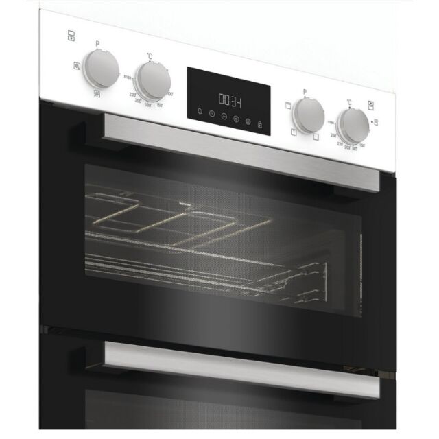 Hotpoint DIH10DW 89Cm Built In Electric Double Oven - White