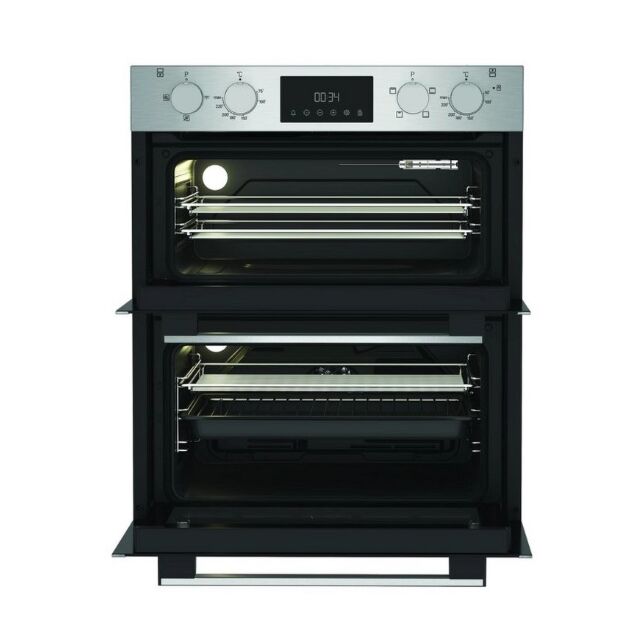 Hotpoint DUH10DIX Duh10dix 59.4Cm Built In Electric Double Oven - Stainless Steel