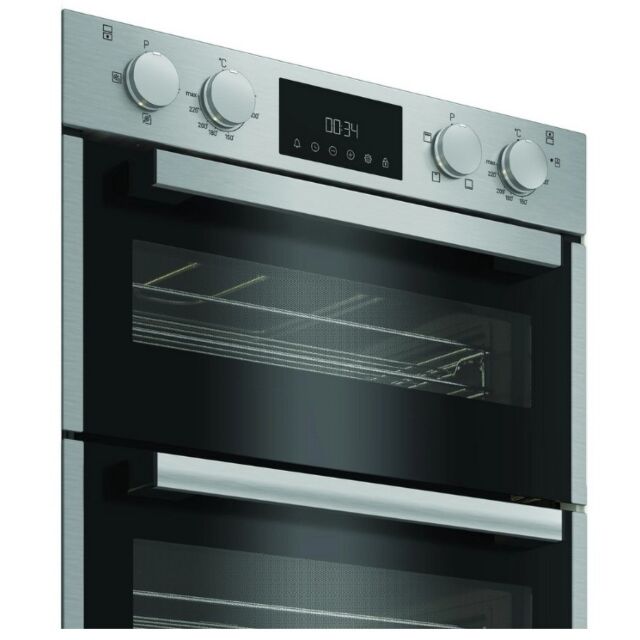 Hotpoint DUH10DIX Duh10dix 59.4Cm Built In Electric Double Oven - Stainless Steel