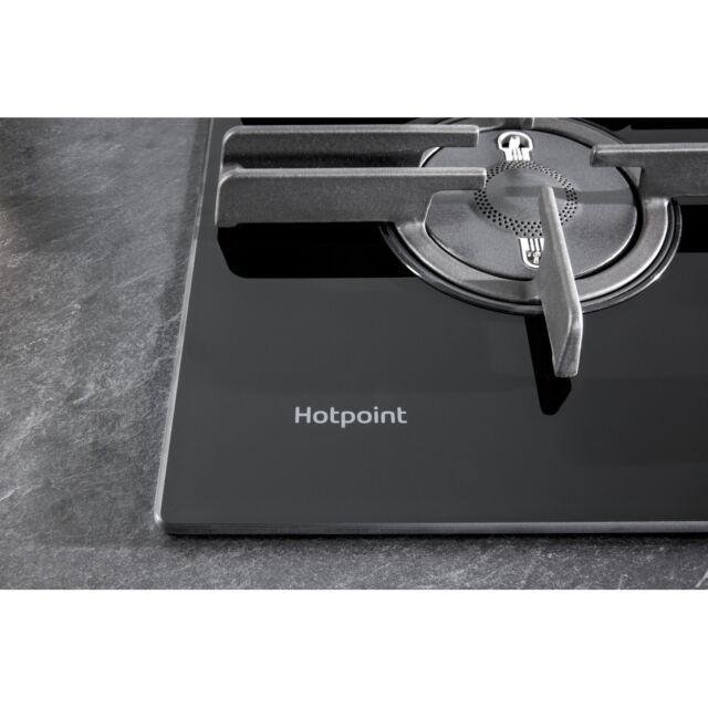 Hotpoint FTGHG751DHBK 750 Gass On Glass Hob