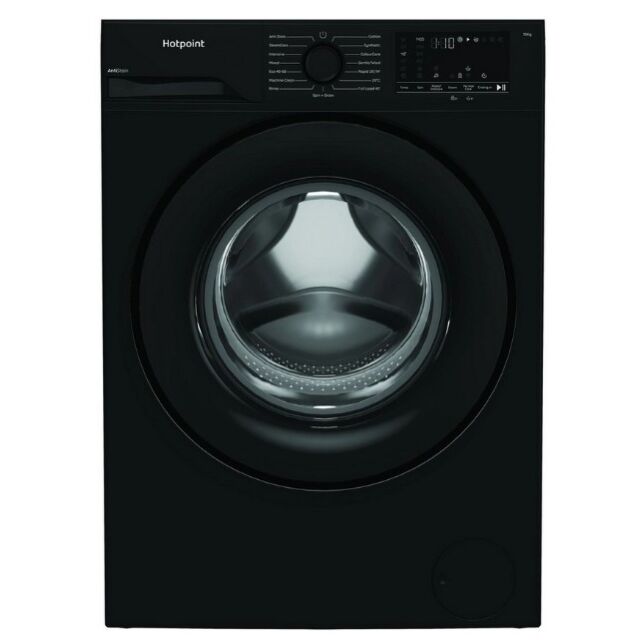 Hotpoint H101BANTIST Ain Uk 10Kg 1400 Spin Washing Machine - Black