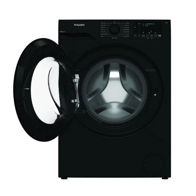 Hotpoint H101BANTIST Ain Uk 10Kg 1400 Spin Washing Machine - Black