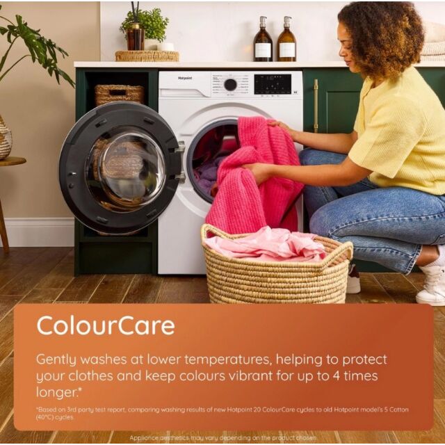 Hotpoint Hbd8680gantistainuk 8Kg 1400 Spin Washing Machine - Graphite