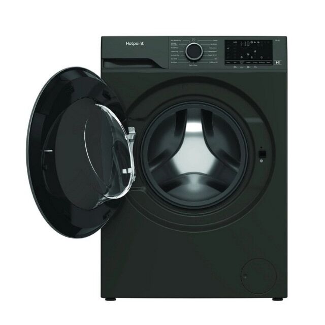 Hotpoint Hbd8680gantistainuk 8Kg 1400 Spin Washing Machine - Graphite